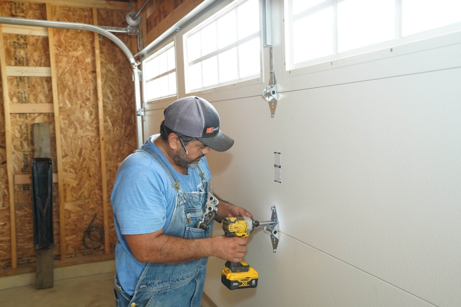 Repair or replace garage door
