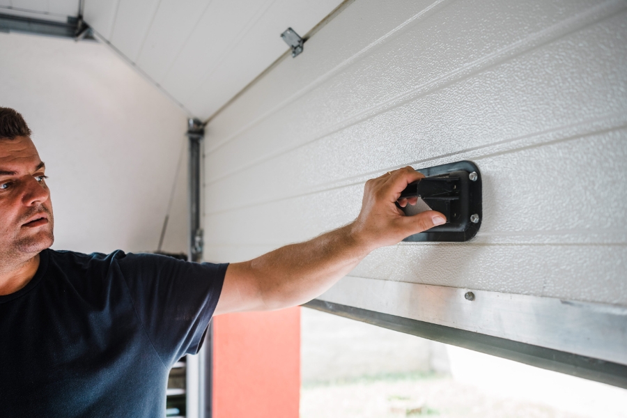 Garage door maintenance