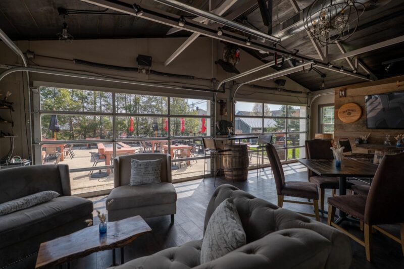 Bar Glass Garage Doors - Deluxe Door Systems
